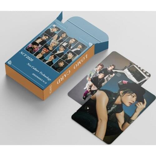 54Pcs/Set NCT 127 Poster Lomo Cards New Fashion Photo Card Postcard Kawaii Stationery Gift