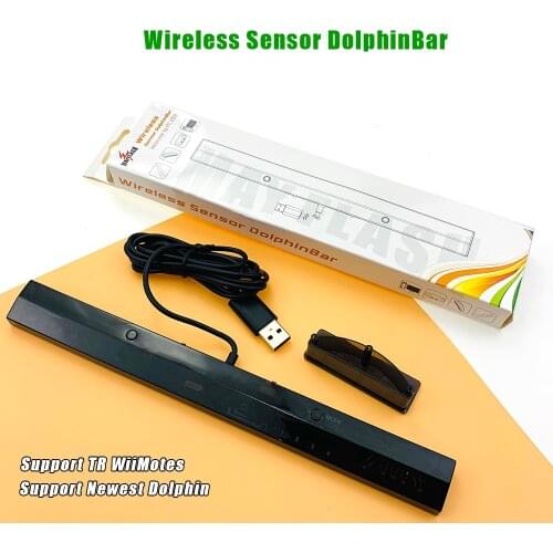 For Mayflash Wireless Sensor DolphinBar Bluetooth Connect Remote PC Mouse for Wii Support Four Working Modes Dropshipping
