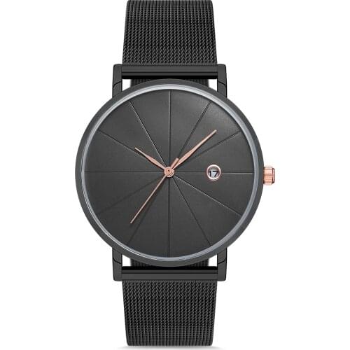 2020 top Brand Luxury Fashion Unisex Black Steel Quartz Wrist watch APL12C195H02 Aqua di Polo 1987