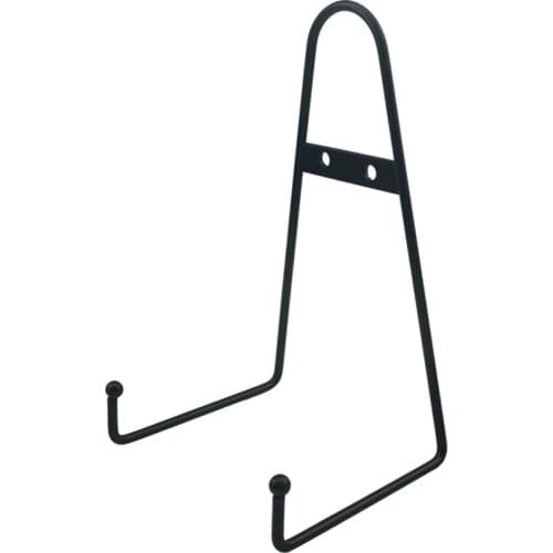 Black Metal wall Mount Display Easel Plate Hanger Vertical Plate Stand Holders Picture frame Stand for Wall