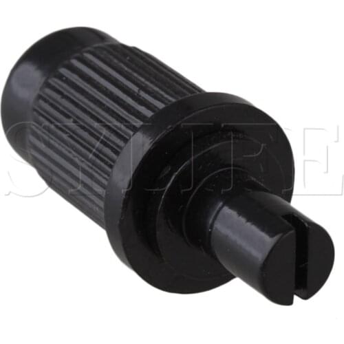 Black Tune-O-Matic Guitar Bridge Tailpiece Tail Posts for Electric Guitar Pack of 2