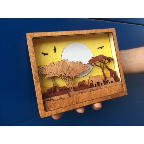 ДиМишКа Wooden Photo Frames
