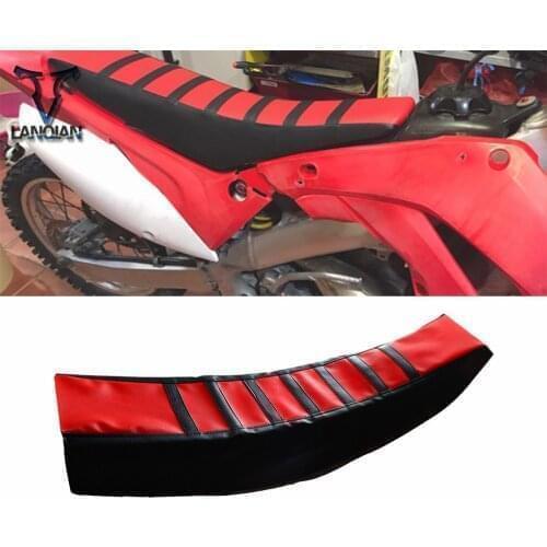 For YAMAHA YZ YZF WR WRF TTR 125 250 400 450 426 YZ250F WR450F Universal Motorcycle Rubber Soft Seat Cover Motorbike Seat Cover