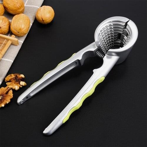 Walnut Cracker Metal Manual Nut Clip Non-Slip Portable Hazelnut Opener Kitchen Cracking Tool Supplies Walnut clip Walnut clip
