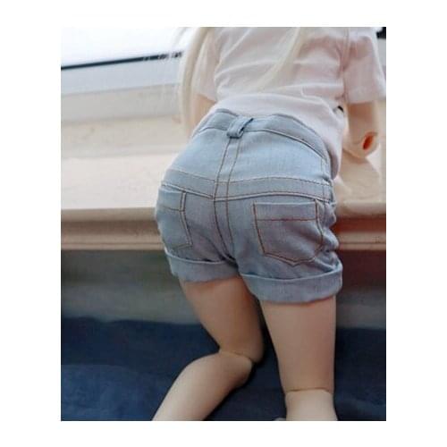 1/4 1/3 scale BJD clothes Denim shorts hot pants for BJD/SD MSD SD13 SD17 SSDF ID72 HID strong Uncle doll accessories C0054