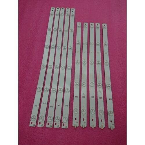 New Kit)10 pcs LED backlight strip for LED500200 LB-C500F15-E1-A-2-SE1 LB-C500F15-E1-A-2-SE2 SVJ500A37-REV05-11LED-L/R