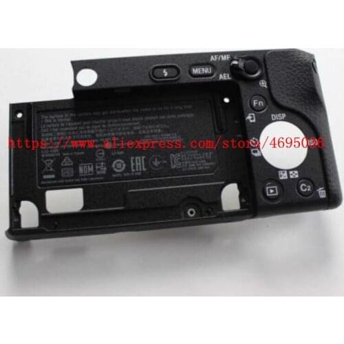 Original Black Back Cover Rear Shell Case Assy Repair Parts For Sony ILCE-6000 A6000
