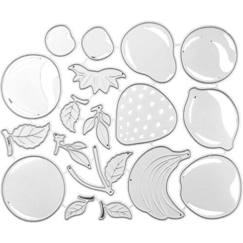 Fruits Metal Cutting Dies Stencil Scrapbooking DIY Album Stamp Paper Card Emboss