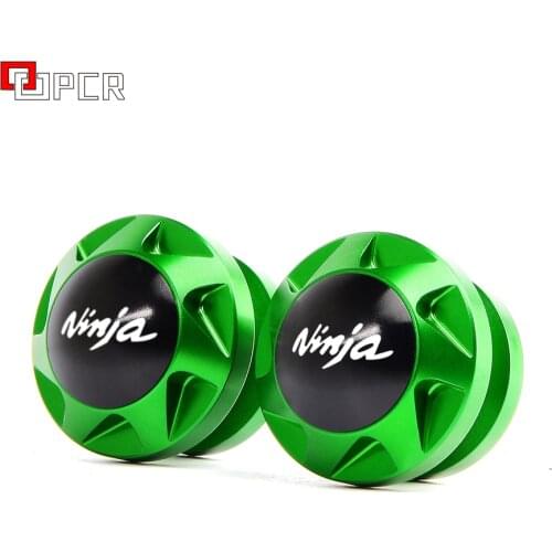 For KAWASAKI NINJA 250R 88-14, NINJA 300 13-15, NINJA 400R 10-12, NINJA 650R 06-15 ER-6F/N 03-15 10mm Swingarm Sliders Spools