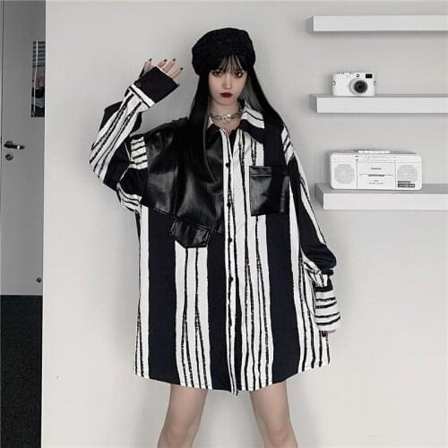 SLJSBJW Striped Blouses