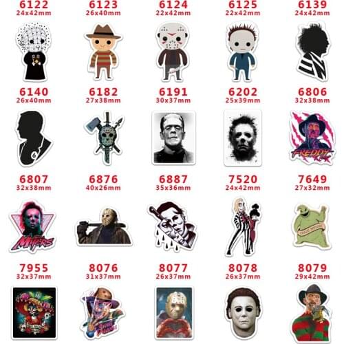 DIY Craft Supplies cartoon character flat back custom planar resins 30 pieces. Halloween resins PR6122