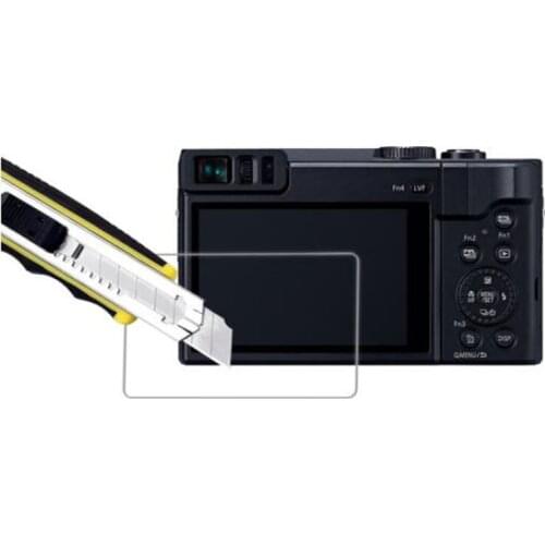 Tempered Glass Screen Protector Guard for Panasonic LUMIX TZ90 ZS70 TZ70 ZS50 TZ85 TZ57 TX1/TX2 LCD Screen Protective Film Cover