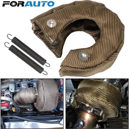 Protection Wrap Turbo Charger Protection Wrap Heat Shield Cover Blanket Full Titanium High temperature resistance Glass Fiber