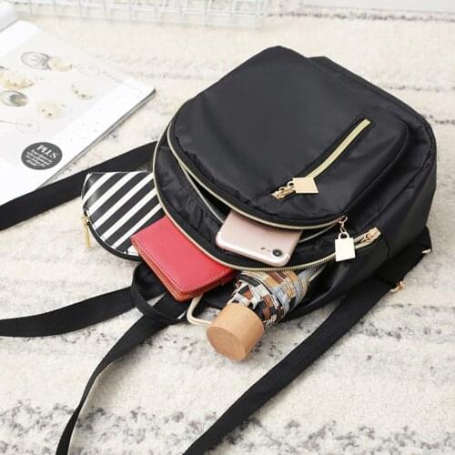 Backpack Women Leisure Back Pack Korean Ladies Knapsack Casual Travel Bags For School Teenage Girls Bagpack