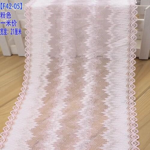 1 Meter 15 Colors Handicraft Embroidery Lace Trim Elastic Lace Ribbon Sewing Supplies For Garment Underwear Lingerie Bra Dress