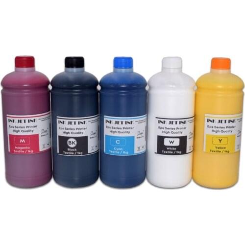 1000ML DTG Printing Ink for Epson Textile Ink for Epson T50 T60 1390 1400 1430 R1900 R2000 R3000 F2000 3880 3890 3850 3800C 3800