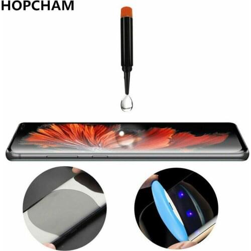 5D Full Glue Curved UV Tempered Glass For Samsung Galaxy S8 S9 Plus Case Friendly 5D Screen Protector Film For Galaxy Note 8 9