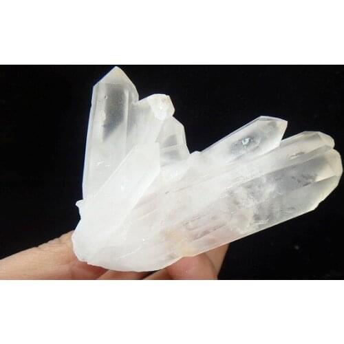 AAA Natural white transparent crystal cluster specimens