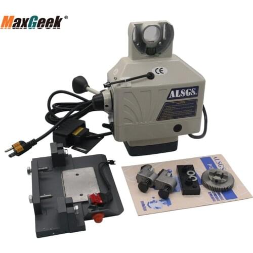 Maxgeek ALSGS 110V 220V Power Feed Feeder for Horizontal Milling Machine X Y Axis ALB-310SX