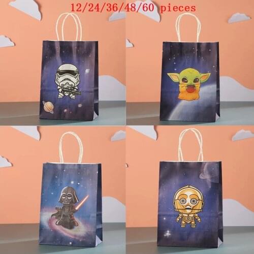 Cocomelon Birthday Party Decorations Paper Bags With Handles Baby Shower Ifts For Guests Candy Box Gift Bags Packaging Supplies