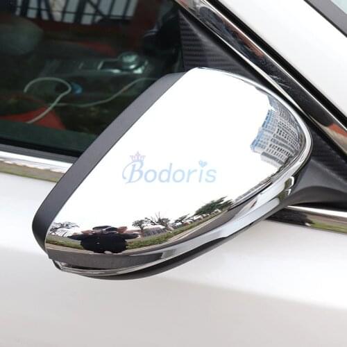 For Ford Focus 2019 2020 Mk4 Side Door Mirror Overlay Frame Rear View Rearview Caps Trim Car Covers Overlays Styling Accessories