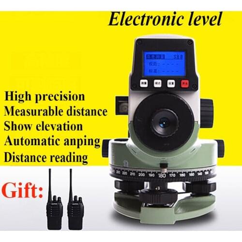 DS101 2 Free Shipping High Precision Instrument Electronic Optical Auto Level Instrument Engineering Measuring Instrument