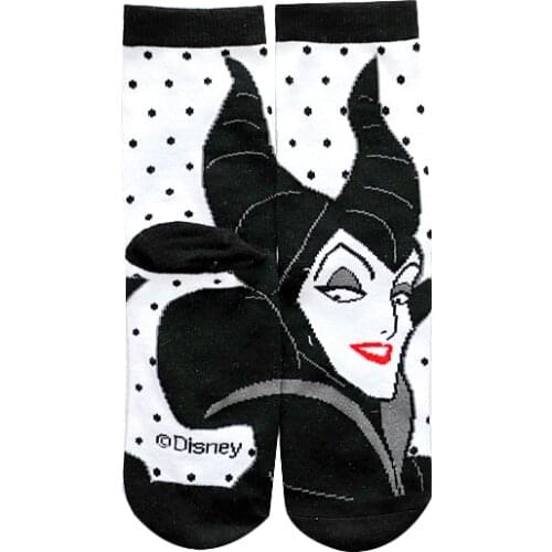 Good Quality autumn winter new Maleficent children Socks funny Socks witch Socks kids Adult Boys and girls xmas socks 6-18Y