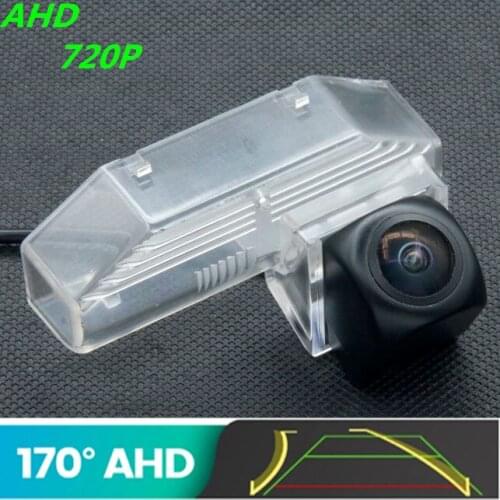AHD 720P Trajectory Fisheye Car Rear View Camera For Mazda 6 2009 -2014 Mazda 6 M6 GH RX-8 2004 -2009 Reverse Vehicle Camera