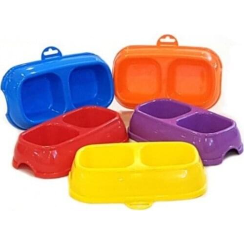 Cat Dog Double Compartment Mama And Water Container Big size Assortment