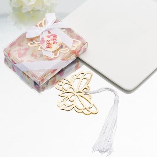 Beautiful Metal Butterfly Bookmarks Cute Creative Activities Business Christmas Birthday Gifts School Office Stationery Supplies