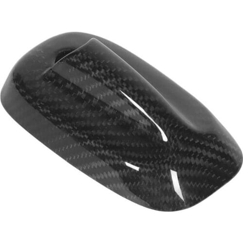 Antenna Base Cover Roof Aerial Cap Real Carbon Fiber Exterior Trim Fit for Mini Cooper F55/F56 2013 Car style