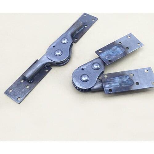 Adjustable angle Furniture Hardware 180 degree Sofa Folding hinge with flat Corner X2