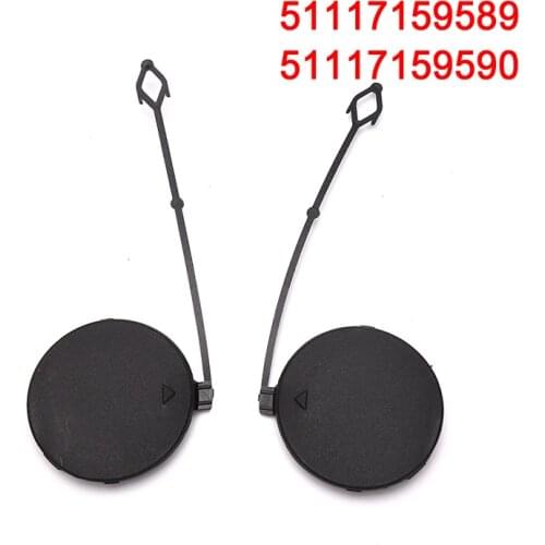 Front Left Right Bumper Towing Tow HOOK Eye Cover Cap 51117159589 51117159590