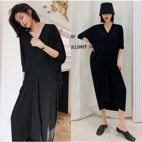 2020 New Brand Summer Maternity Dress Woman Casual V-Neck Large Size Dresses Pregnant Woman Clothing MD-02227
