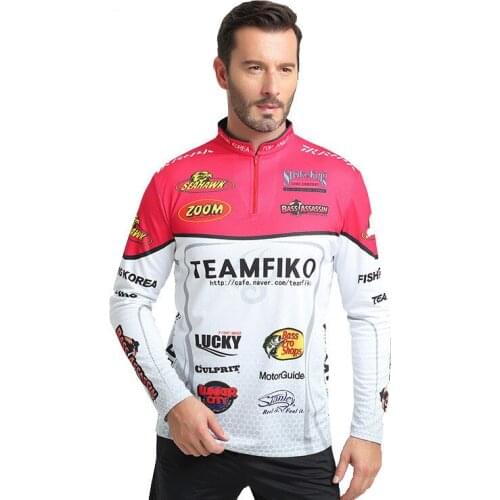 Fishing shirt outdoor sports quick-drying mens and womens fishing clothes large size anti-ultraviolet cycling fishing clothes