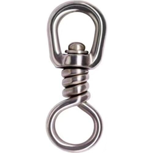1/0 Ball Bearing swivel with safety snap solid rings fishing trackle product boat all for fishing supplier 1piece