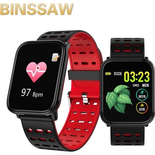 BIBINBIBI 2019 New T6 Smart Watch Fitness Tracke Band IP68 Waterproof Smart watch Men Women Clock for iPhone IOS Android Phone