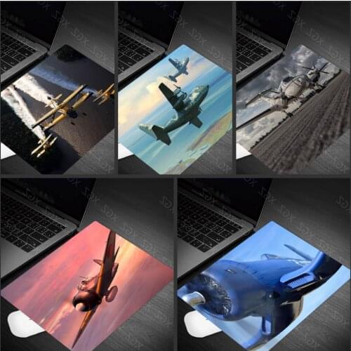 Yzuoan High Quality Aircraft Plain Pattern Game Gaming Mousepad for Gamer Player Pc Computer Mouse Pad To Improve Mouse Speed