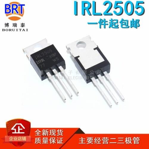 10pcs/lot IRL2505PBF TO-220 IRL2505 TO220 new MOS FET transistor