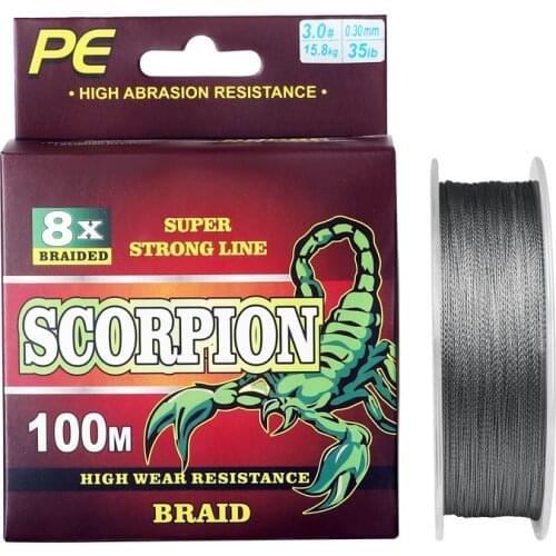 LINNHUE 100M X4/X8 Braid Fishing Line 8 Strands Fish Line 4 Strand Braided Wire Saltwater PE Line Pesca Carp Fishing Accessories