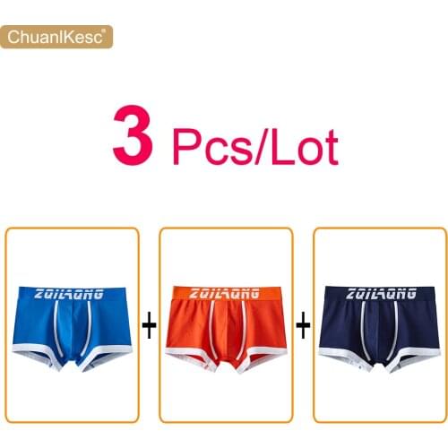 3Pcs Mens Boxer Pants Wide Belt Pure Cotton Underwear Large Size Comfortable Sweat Absorbing Sports Shorts Fashion New Products