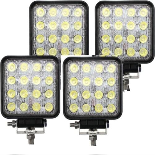 4 pcs 16 Led Off Road Working And Fog Lamp 48watt 12 & 24 Vo