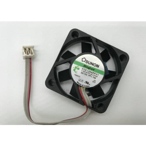 40mm 4cm KDE1204PFV1 4010 DC12V 1.7W Cooling Fan for Sunon 3-wire Cooler 3Pin Mini Fans Repair Part