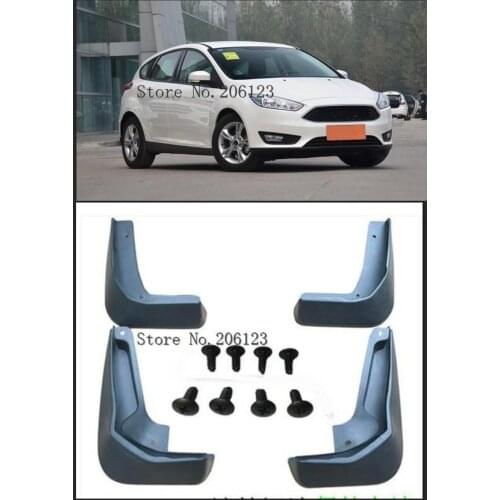 For Ford Focus 3 MK3 Hatchback 2011 - 2018 set Mud Flaps Mudguards Mudflaps Splash Guards 2016 2017 2015 2014 2013 2012