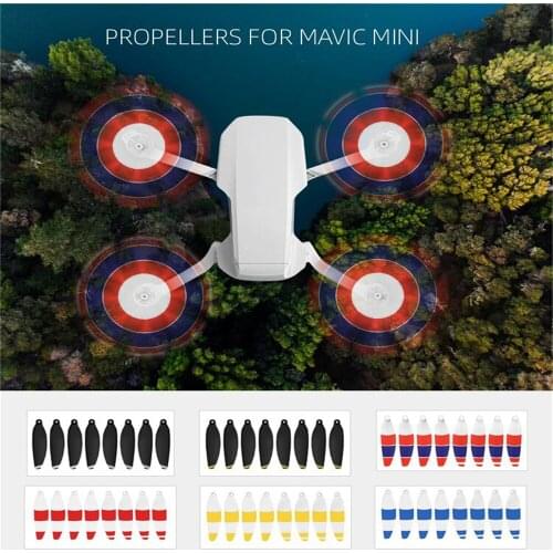 For Mavic Mini Propeller 4726F Color Propeller Compact Lower Noise Propellers for DJI Mavic Mini Drone Accessories