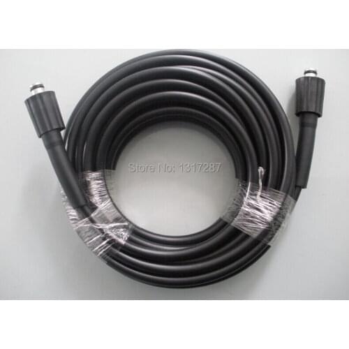 Two ends are M22*14 Car washer hose 400Bar 5800PSI high pressure washer hose spray water