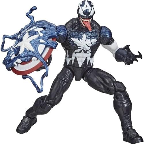 Original Marvel Legends 2020 Spider Venomized Captain America 6" Action Figure Maximum Venom Spider Man Exclusive Toys Doll
