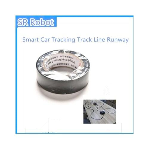 Adhesive Insulating Tape Leaded PVC Electrical Insulation Tape Smart Car Tracking Track Line Runway Tracing Orbit Infrared Black