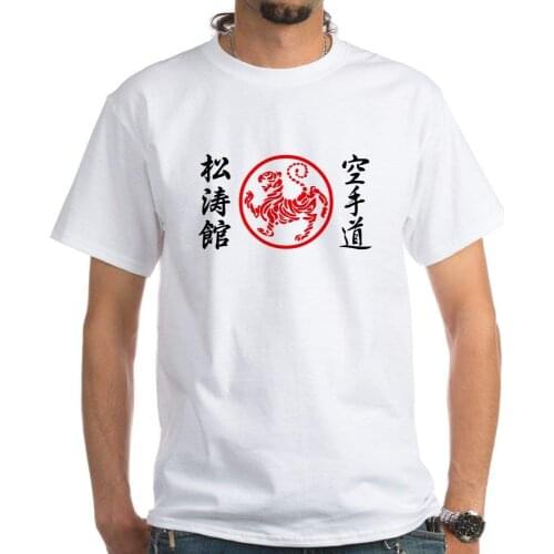 Shotokan Karate Symbol T-Shirt Summer Cotton T-Shirt Tshirt Brand Male Short Sleeve Sleeve Tee Shirt Homme Tshirt Streetwear
