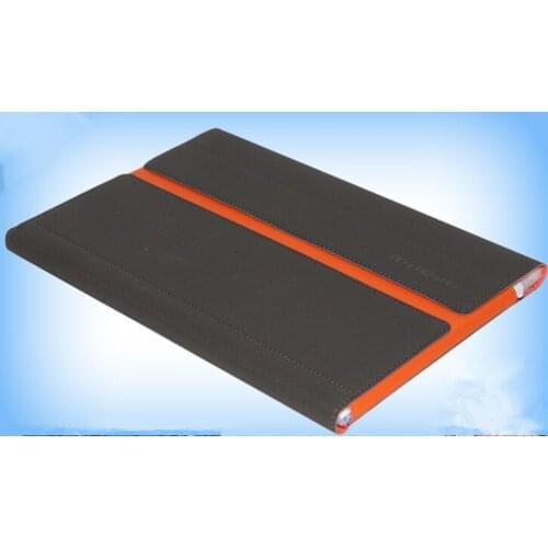 Original Cover for Lenovo Yoga Tablet 10 sleeve exclusive liner bag and screen film 10 inch tablet orange leather case